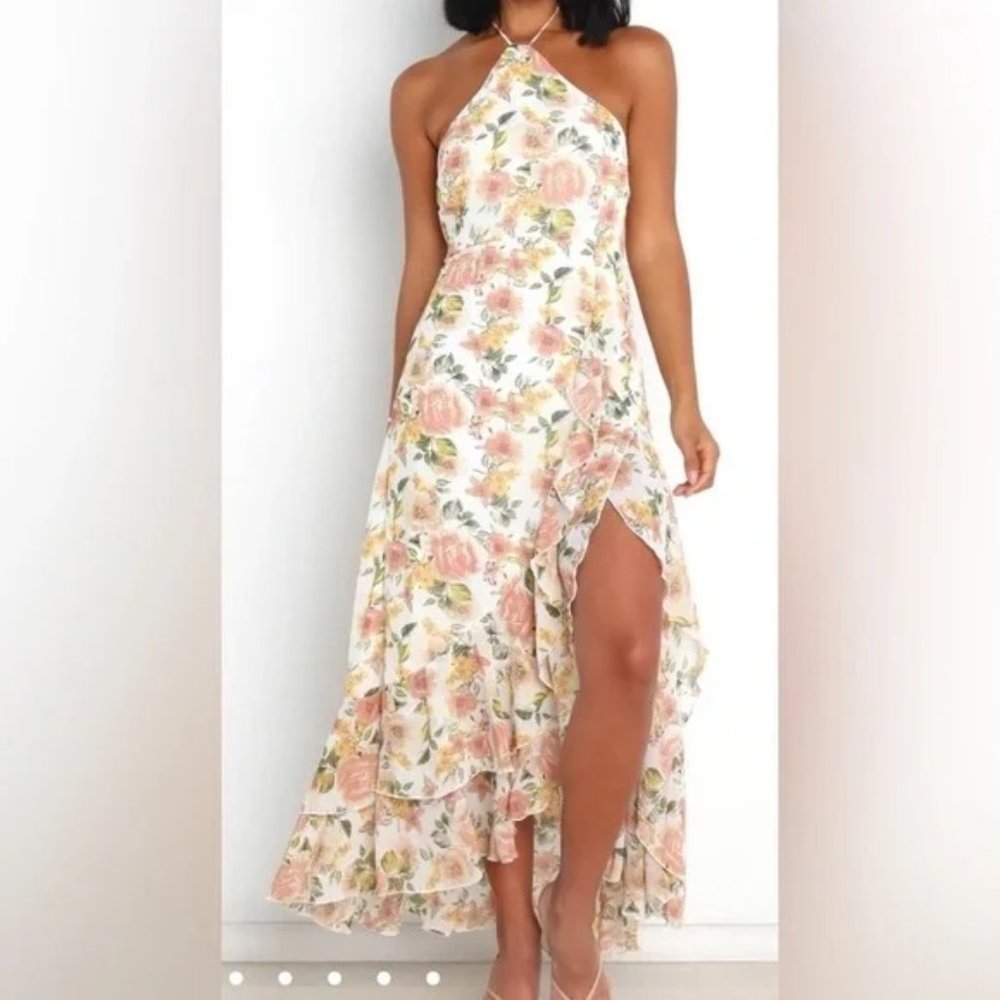Petal & Pup Floral Halter Dress